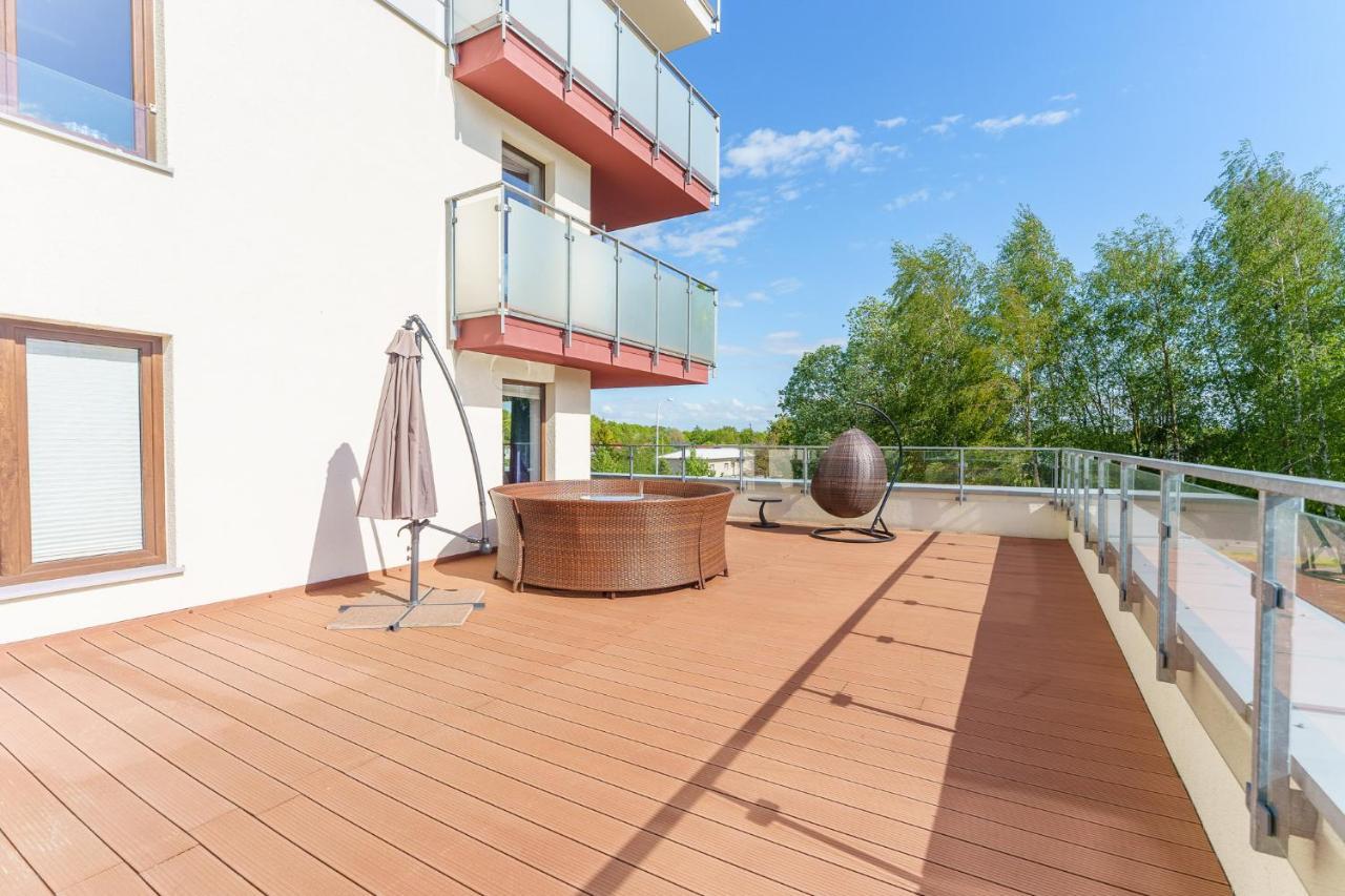 Luksusowy Apartament Polanki Park Z Krytym Basenem Kolobrzeg Bagian luar foto